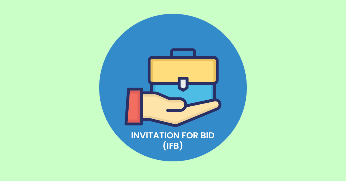 INVITATION FOR BID(IFB)