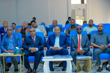 Meeting at DDS Presidential Office on the study of frankincense and myrrh resource utilization